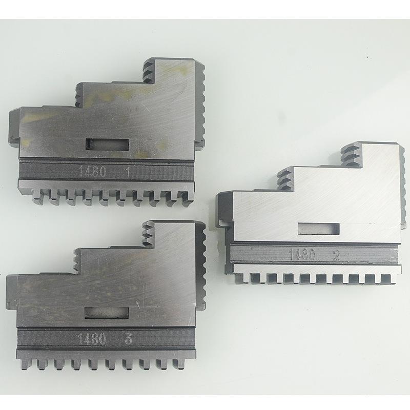 三爪卡盘卡爪正爪反爪活爪250 320C 400C 500C正反一体带螺丝两用