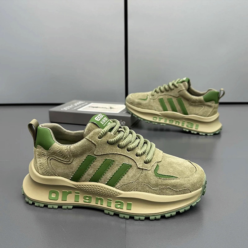 男鞋夏季透气2025新款旅行休闲鞋时尚鞋跑步运动鞋男爸爸鞋