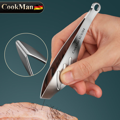 爆！新款304钢猪毛夹子拔毛神器