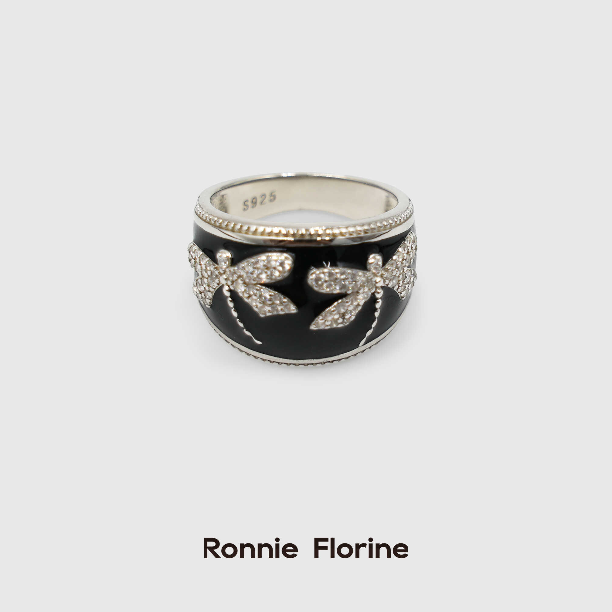 手工戒指好运蜻蜓RonnieFlorine