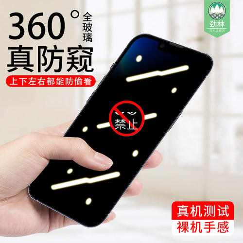 13pro防偷窥苹果钢化膜磨砂覆盖