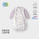 【暖暖轻芯棉】新生儿宝宝睡袋春秋冬季夹棉保暖一体式婴儿防踢被