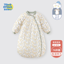 恒温防踢被子婴幼儿童秋冬 一体式 新生婴儿睡袋宝宝四季 通用春秋款