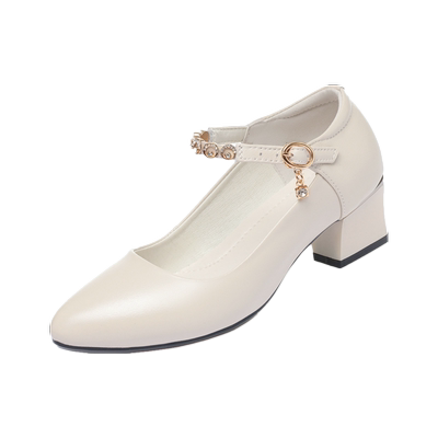 闰月妈妈皮鞋夏季真皮软底跳舞鞋