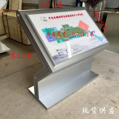 户外导览指向台立式广告牌平面总图导览台楼层索引牌指示牌导视牌
