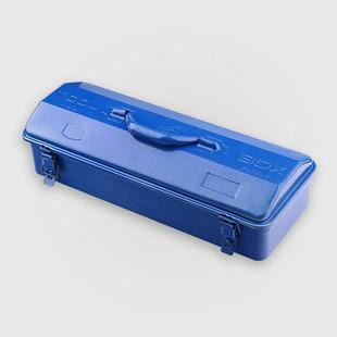 包郵 阡齊加厚鐵皮工具箱 多功能家用五金鐵制工具盒鐵箱 大中小號