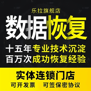 电脑机械移动硬盘数据恢复维修服务U盘相机内存sd卡文件损坏修复