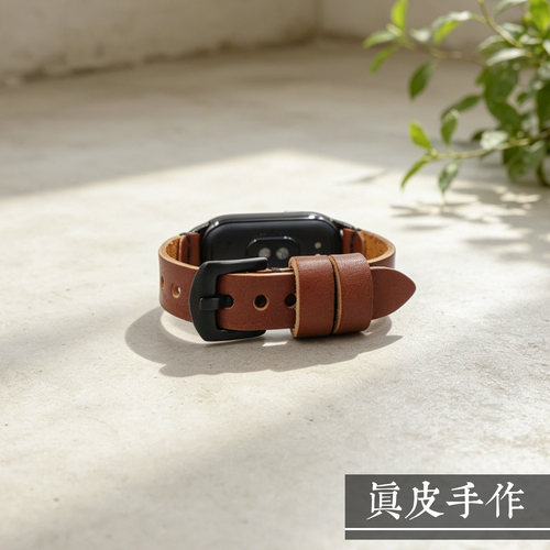 手工简约植鞣皮小米手环11表带男