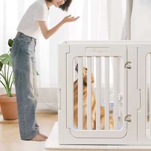 室内宠物家用围栏大型犬中型犬专用防护栏狗窝狗笼加高栅栏