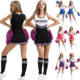 Cheerleader Schoolgirl Costume Sexy Lingerie Cosplay Uniform