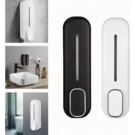 Wall Mounted Manual Soap Dispenser Soap Pump Lotion Containe