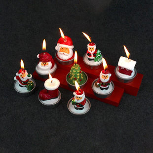 3Pcs Christmas Candles merry christmas Ornaments