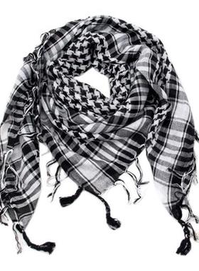 Arab Keffiyeh Men Winter Military Tactical Windproof Scarf B