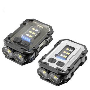 Mini Clip Keychain Flashlight LED COB迷你钥匙扣手电筒Lighter