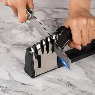 Kitchen 4 Segment Knife Sharpener Multifunctional Portable N