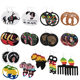 wooden earings earrings girl African crop black women 女耳环