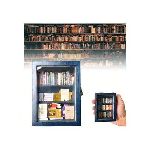 1-piece set of anxiety relieving bookshelf (including 60 boo