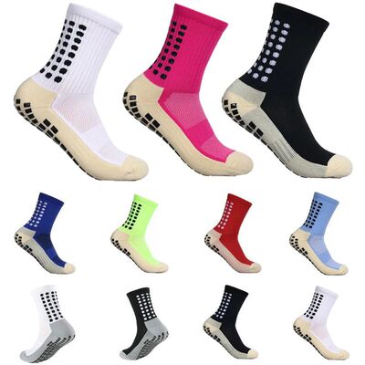 Football Socks Round Silicone Suction Cup Grip Anti Slip Soc