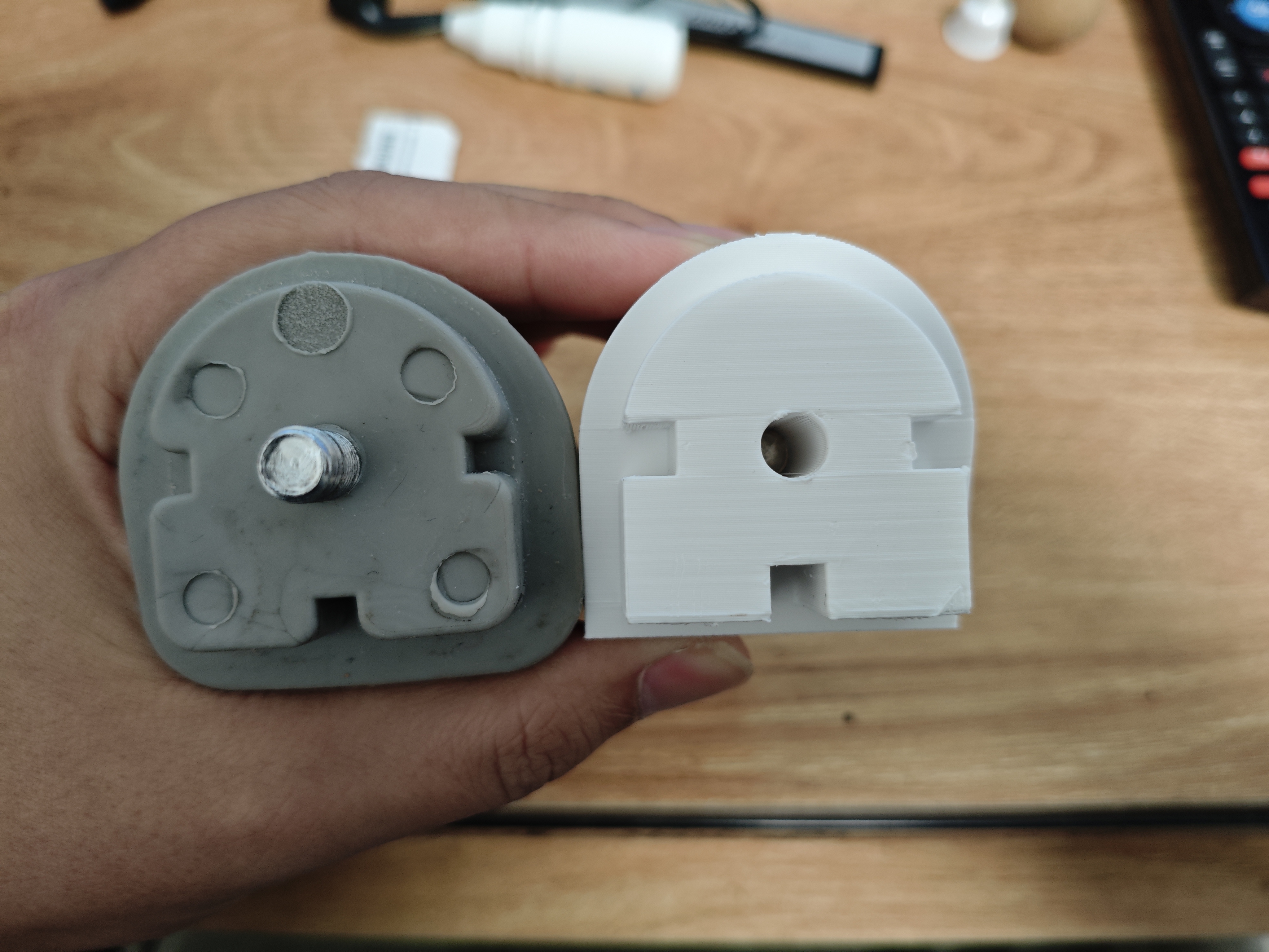 一个自制儿童 椅子靠背配件升级加固椅背连接件椅学习椅卡槽