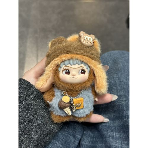 现货 三代WAKUKU衣服 立刻开挂吧系列摆件盲盒毛绒娃娃搪胶仅娃衣