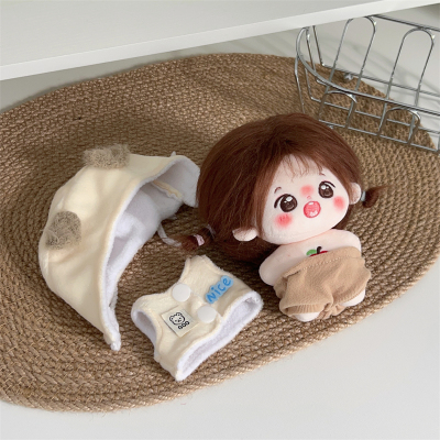 10cm娃衣新品“汪汪奶糕”棉花娃娃衣服换装可爱超萌无属性现货