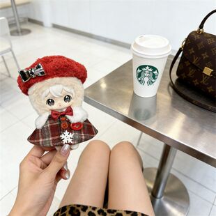 仅娃衣兔闪闪2代ShyShy小小的你二代娃衣新年红套装换装衣服可爱