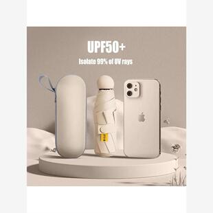 mini umbrellas UPF50+ Sun umbrella Travel UV umbrellas Small