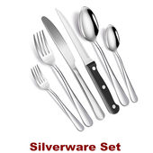 Flatware Silverware Cutlery Steak Knives Set with