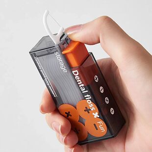 Portable Floss Dispenser Includes 10Pcs Floss Automatic Ejec