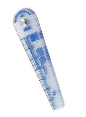 Plastic Feeler Gauge 0.05-1Mm Thickness Measuring Tools 13