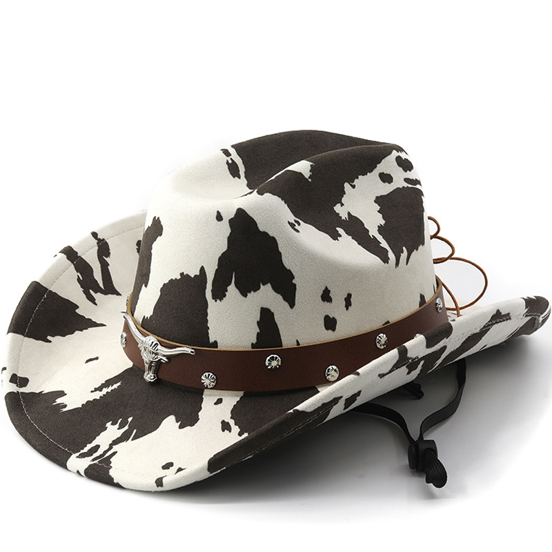 西部牛仔帽Western Cowboy Hat Jazz Wide Brim Womens
