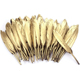 bag for Gold Feathers 50pcs 7inches Plated Christmas