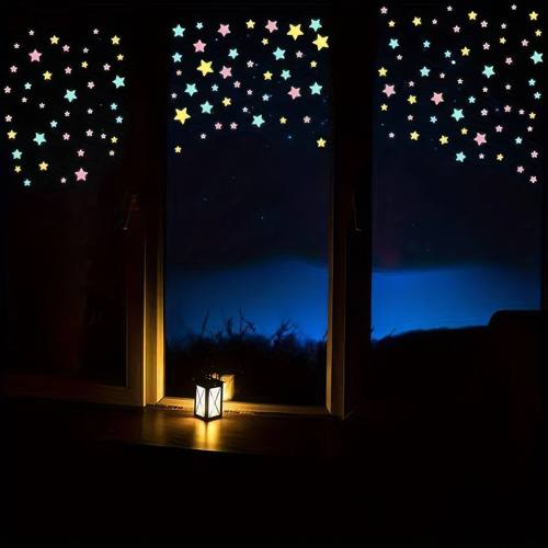 200/300 pieces of small star mixed color/green/pink/blue, se - 封面