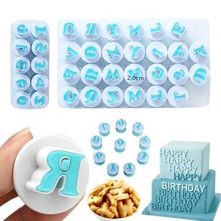 Baking pastry Mold letter fondant Cookie Cutter 26pcs Upper