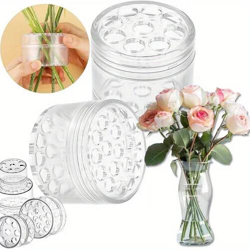 4/2Pcs Spiral Ikebana Stem Holder,Spiral Stem Holder DIY Jap