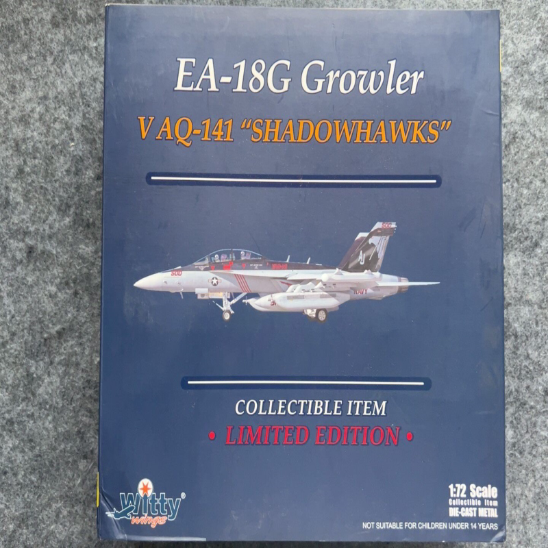 Witty  EA-18G个人闲置现货，亲手实拍 包装盒存放性陈旧（介意