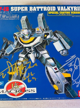 超时空要塞/太空堡垒/VF-1S/Macorss/1:100/骷髅战机/15周年限定/