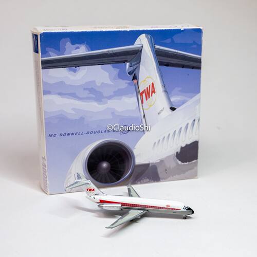 Jet-X（JX） 1/400 TWA Trans World Airlines 美国环球航空 道格
