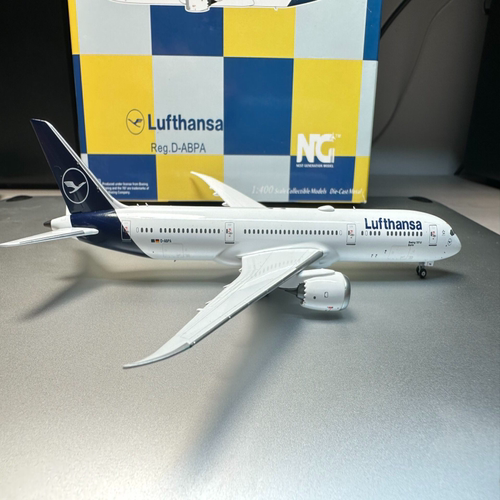NGmodel 1:400 Lufthansa汉莎航空 B787-9 D-ABPA 目测无瑕 无卡