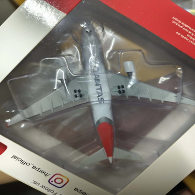 herpa 535854 Qantas Airbus A330-200 成色:几乎全新;材质:合金;