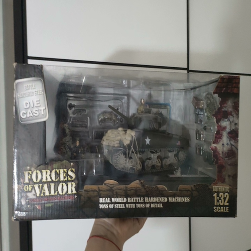 fov坦克模型套装，1:32，非常精致，没拿出来玩过，有十多年了，