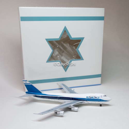 Aeroclassics（AC） 1/400 EL AL 以色列航空 747-200B 4X-AXQ