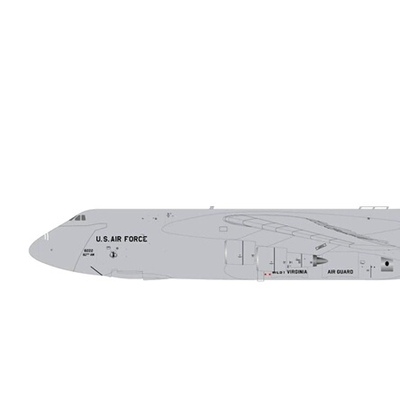 GeminiJets G2AFO1427 美国空军1:200合金 C-5A 68-0222 温馨提