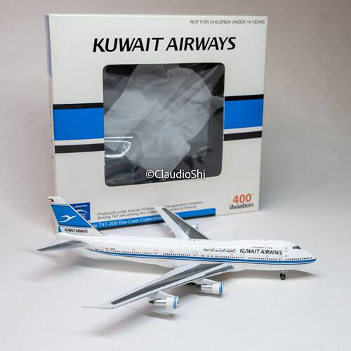 Aviation400（AV） 1/400 Kuwait Airways 科威特航空 747-200B 9