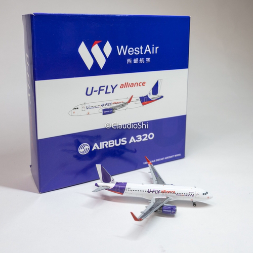 JC Wings（JC） 1/400 West Air 西部航空 A320-200 B-1897制