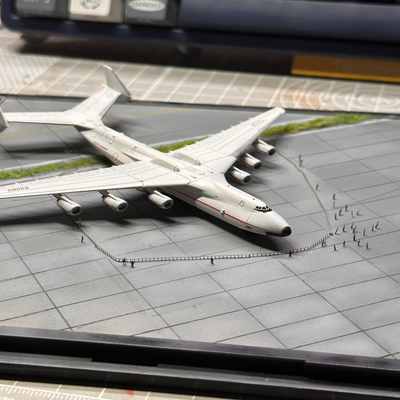 1/700 an225 航展场景pitroad板件 800，evmodel板件版本750