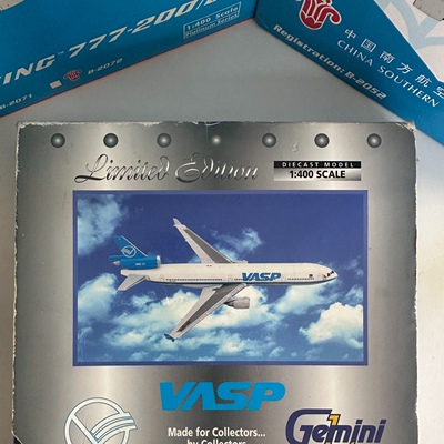 【Gemini Jets】1:400VASP Airlines MD-11 sf到付飞机两侧翼尖