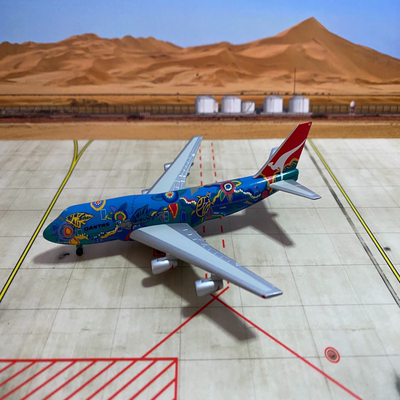 Herpa 503952 澳大利亚航空 B747-400 Nalanji Dreaming 1:500