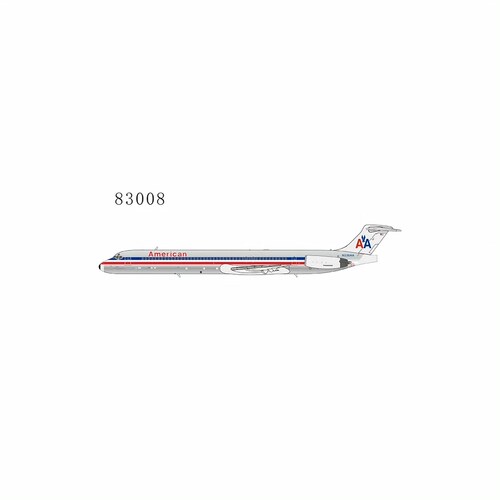 NG 83008 83009合金1：400 美国航空 MD-82 N236AA 黑鼻子 N9627