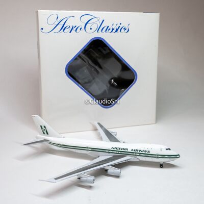 Aeroclassics（AC） 1/400 Nigeria Airways 尼日利亚航空 747-20